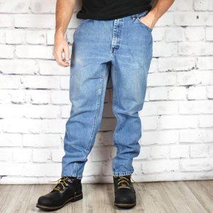 Gitano Vintage 80s Loose Fit Tapered Denim Jeans